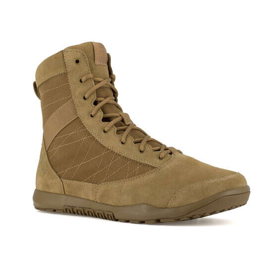 The Reebok Nano Tactical 8" Boot is a perfect combination of a workout style performance shoe and a tactical boot featuring a slip resistant rubber outsole.
